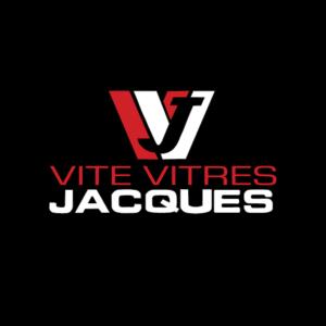 Logo de Vite Vitres Jacques Inc, spécialiste de la réparation et du remplacement de pare-brise à Montréal.